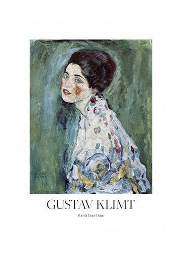 Porträt Einer Dame (1916–1917) Poster | Poster - Passepartout