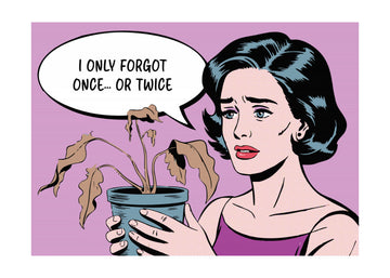 Pop Art Plant Oops | Poster - Passepartout