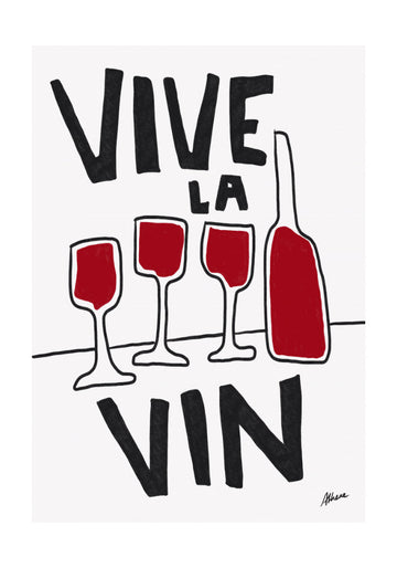 Vive La Vin | Poster - Passepartout