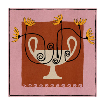 Out of Vase Blooms 12 | Poster - Passepartout