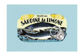 Lemon Sardine Can | Poster - Passepartout