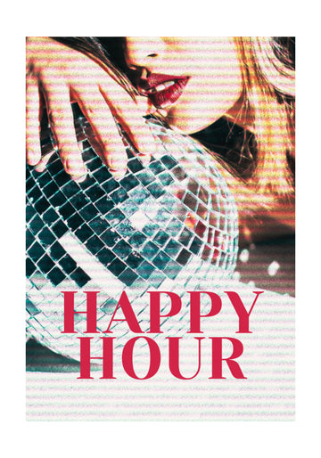 Woman with a Disco Ball | Poster - Passepartout