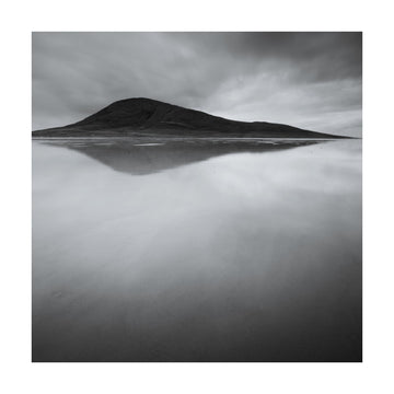 Moody Mountain Reflection | Poster - Passepartout
