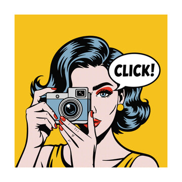 Pop Art Photographer | Poster - Passepartout