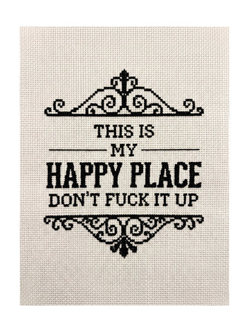 My Sassy Happy Place | Poster - Passepartout