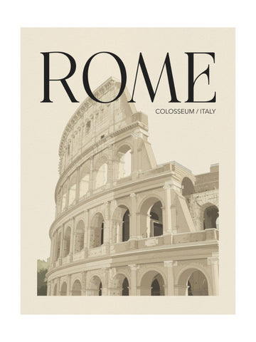 Ancient Rome Colosseum | Poster - Passepartout