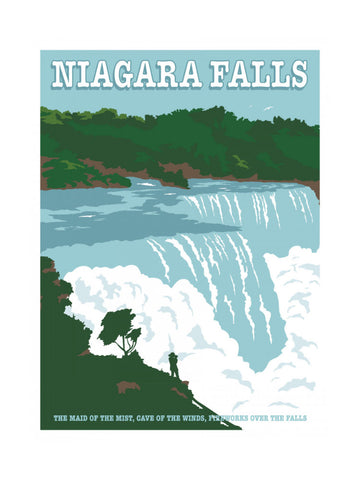 Majestic Niagara Falls | Poster - Passepartout