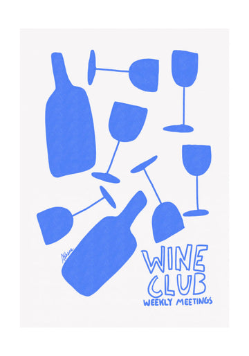 Wine Club | Poster - Passepartout