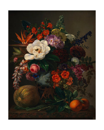 A Vase With Flowers | Poster - Passepartout