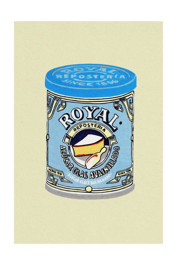 Retro Powdered Sugar | Poster - Passepartout