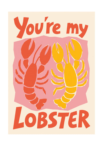 You're My Lobster | Poster - Passepartout