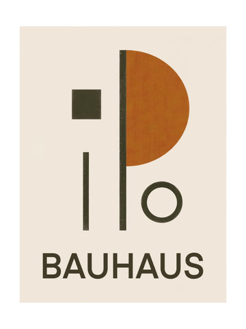 Bauhaus Geometric Shapes | Poster - Passepartout