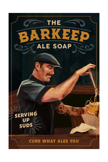 Barkeep Soap Poster 20x30 | Poster - Passepartout
