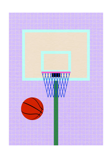 New York Basketball | Poster - Passepartout