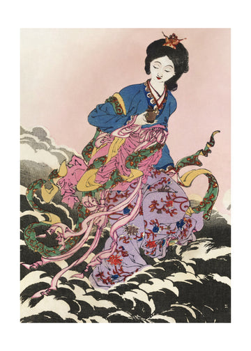 Japanese Woman (1839 1892) | Poster - Passepartout