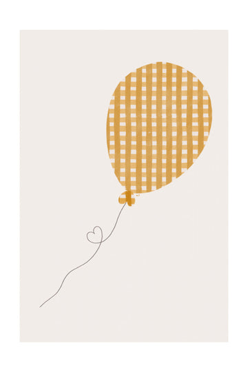 Vichy Balloon | Poster - Passepartout