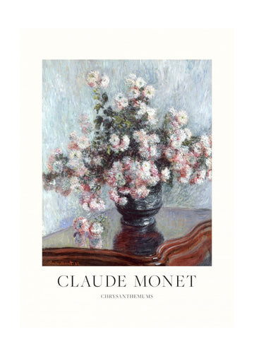 Chrysanthemums | Poster - Passepartout