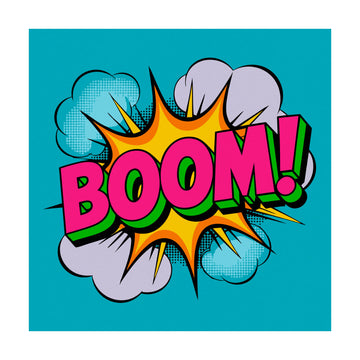 Boom Pop Art Explosion | Poster - Passepartout