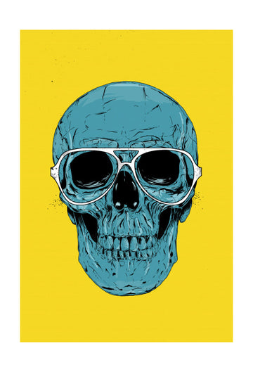 Cool Skull Aviators | Poster - Passepartout