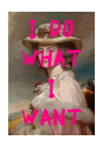 Rebellious Classic Portrait | Poster - Passepartout
