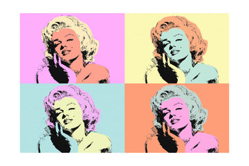 Iconic Marilyn Pop Art | Poster - Passepartout