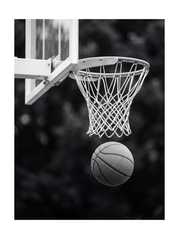 Basketball Hoop Shot | Poster - Passepartout