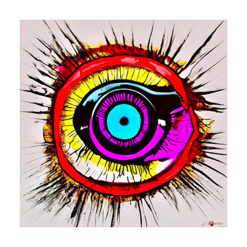 Vivid Eye Burst | Poster - Passepartout