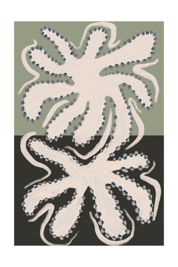 Reflected Octopus Forms | Poster - Passepartout