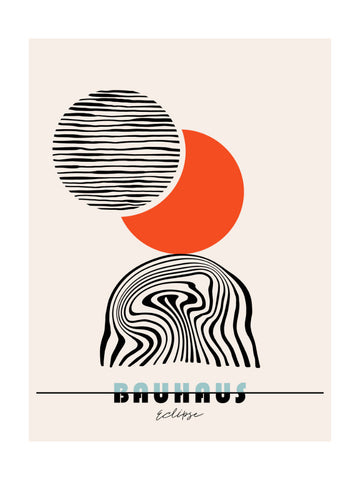 Bauhaus Eclipse | Poster - Passepartout