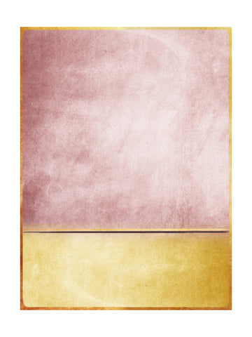 Pink Gold Horizon | Poster - Passepartout