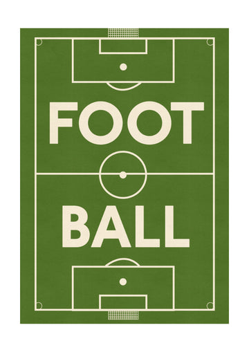 Football Field Layout | Poster - Passepartout