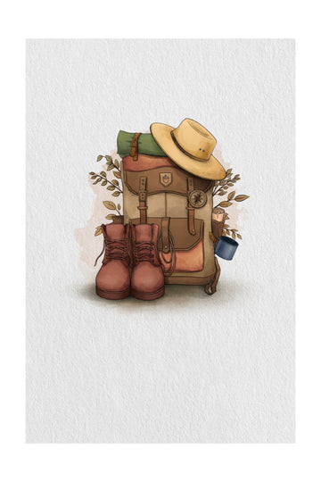 Ready for Adventure | Poster - Passepartout