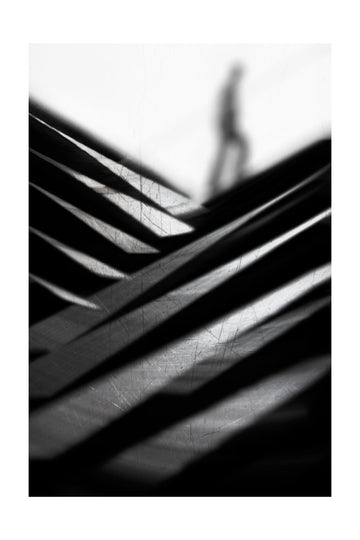 Solitary Figure Ascending | Poster - Passepartout