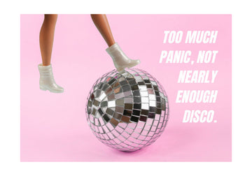 Too Much Disco Fun | Poster - Passepartout