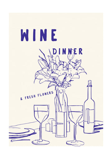 Elegant Evening Setup | Poster - Passepartout