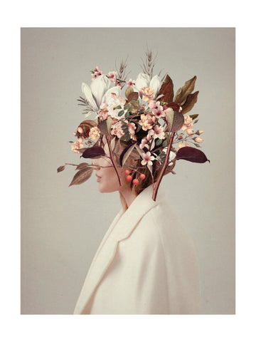 I Fell In Love With Fall Because of You | Poster - Passepartout
