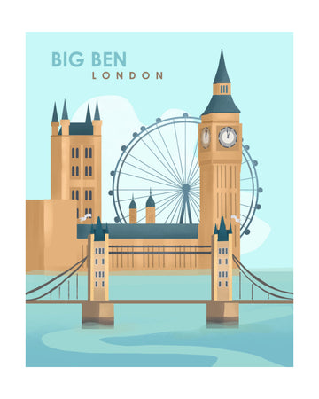 London (2) | Poster - Passepartout
