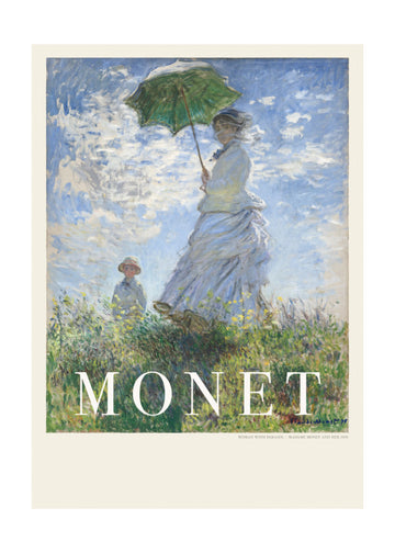 Woman With Parasol | Poster - Passepartout