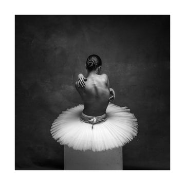 Graceful Ballerina Back | Poster - Passepartout