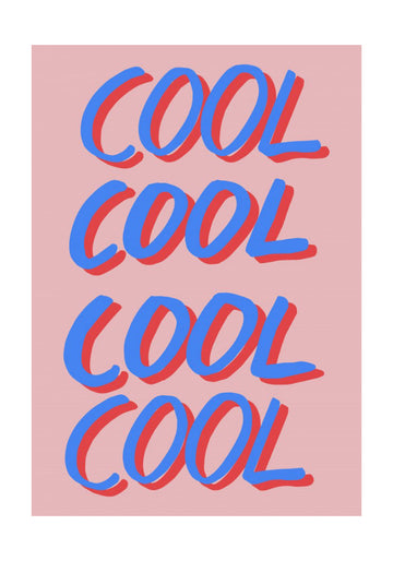 Cool Word Typography | Poster - Passepartout