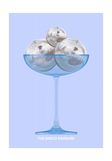 The Disco Daiquiri | Poster - Passepartout