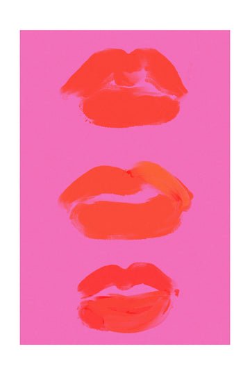 Neon Pout Series | Poster - Passepartout