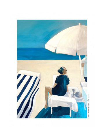 Beach Day Serenity | Poster - Passepartout