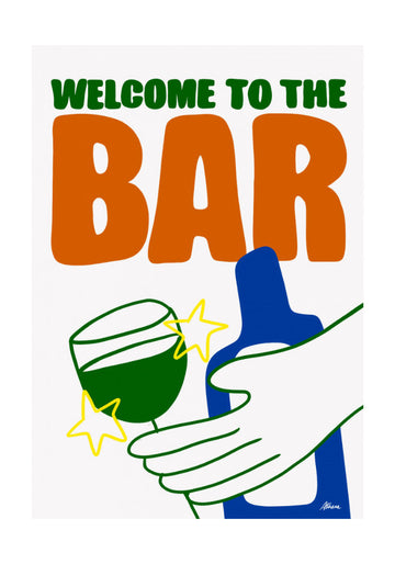 Welcome to the Bar | Poster - Passepartout