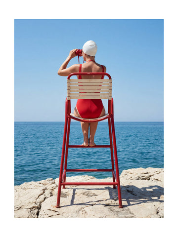 Summer Ocean Watch | Poster - Passepartout
