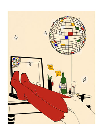Chic Disco Night | Poster - Passepartout