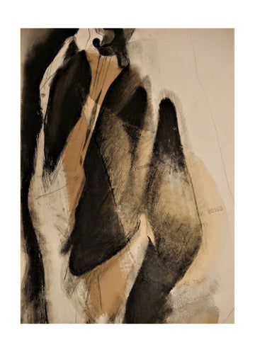 Flowing Abstract Forms | Poster - Passepartout