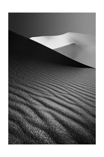 Desert Dunes Monochrome | Poster - Passepartout