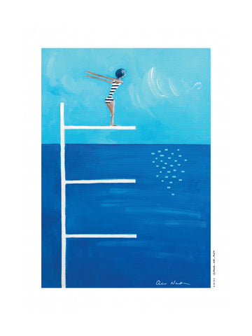 Ready to Dive | Poster - Passepartout