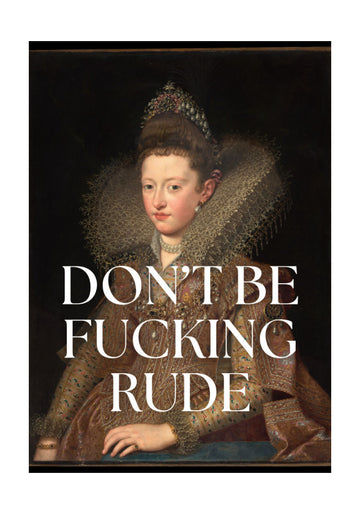 Sassy Royal Portrait | Poster - Passepartout